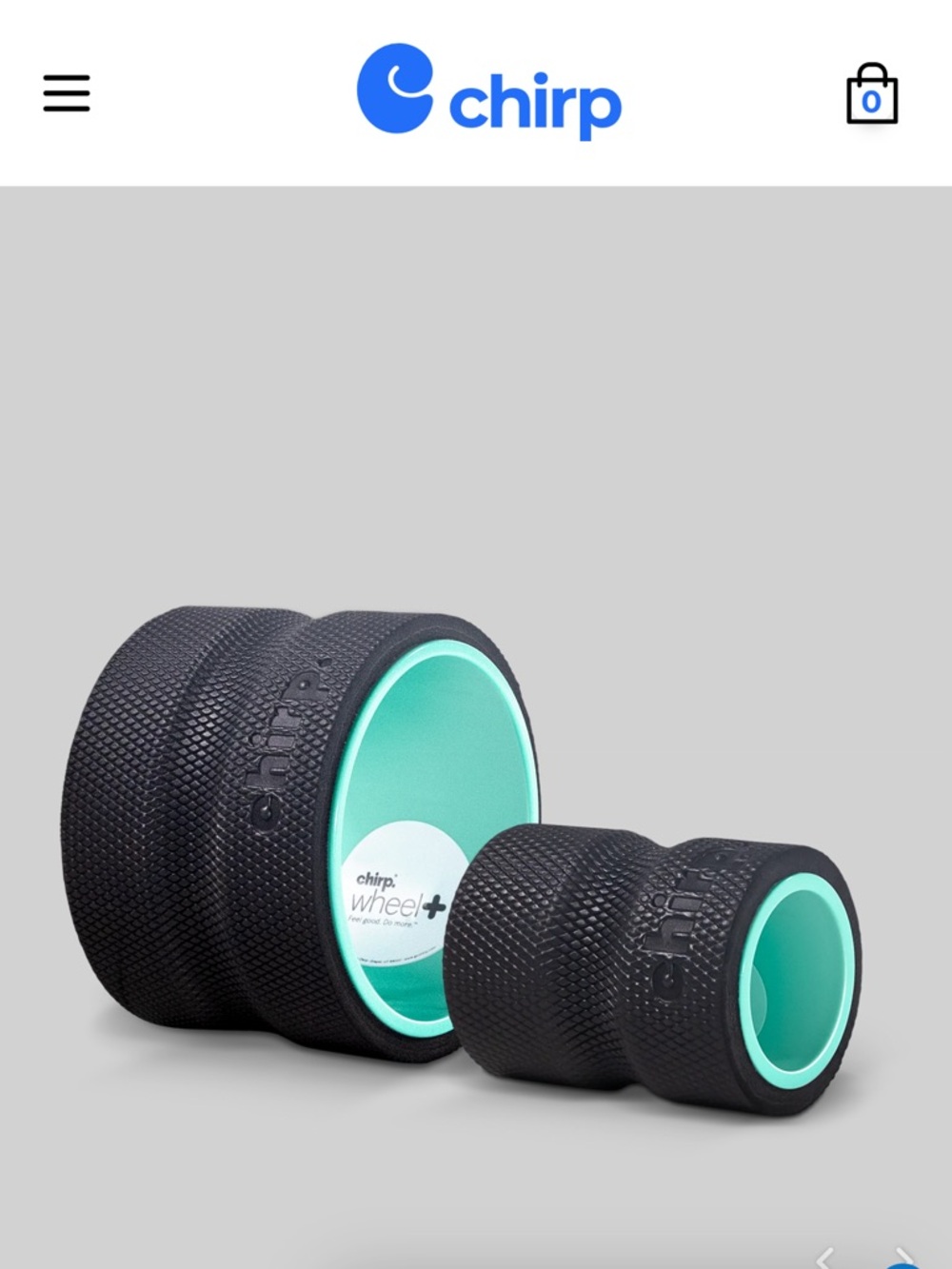 Chirp Wheel+ Deep Tissue 2-Pack